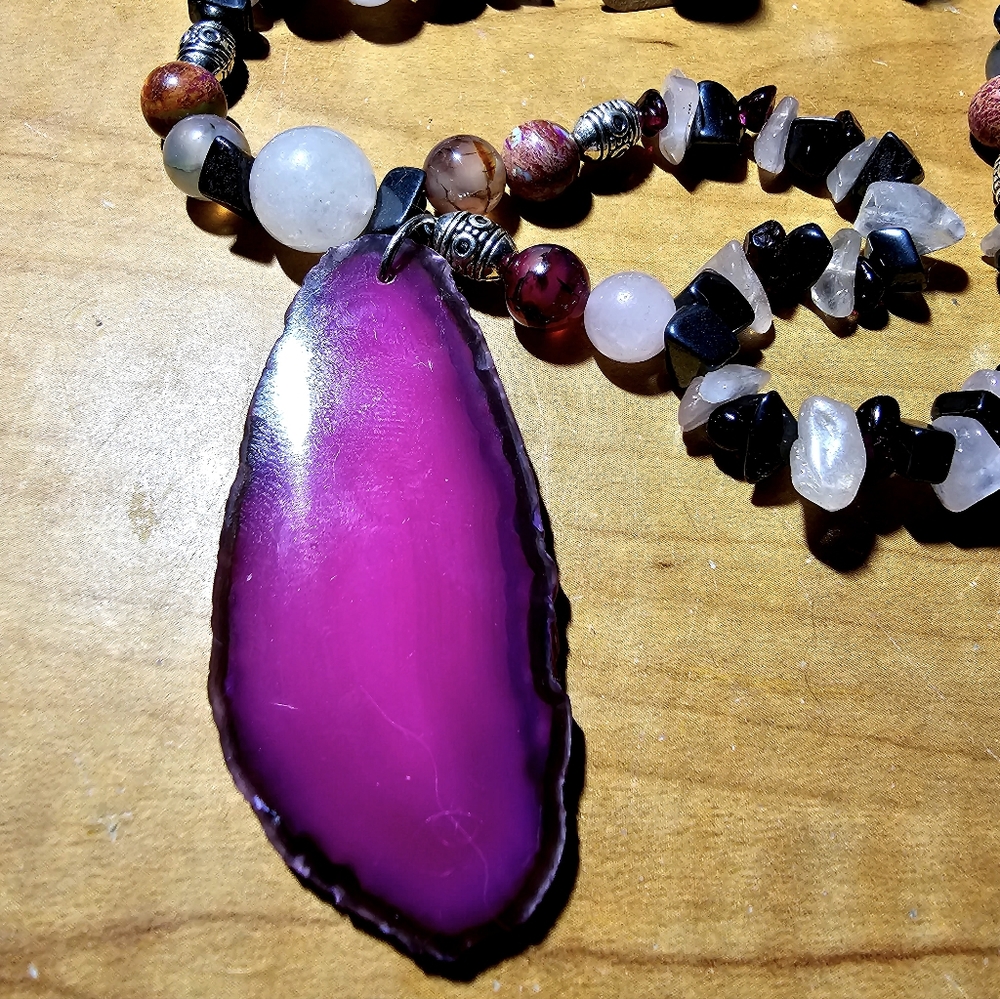 Disorderly Conduct Closet... Vintage & Natural Crystal Jewelry.